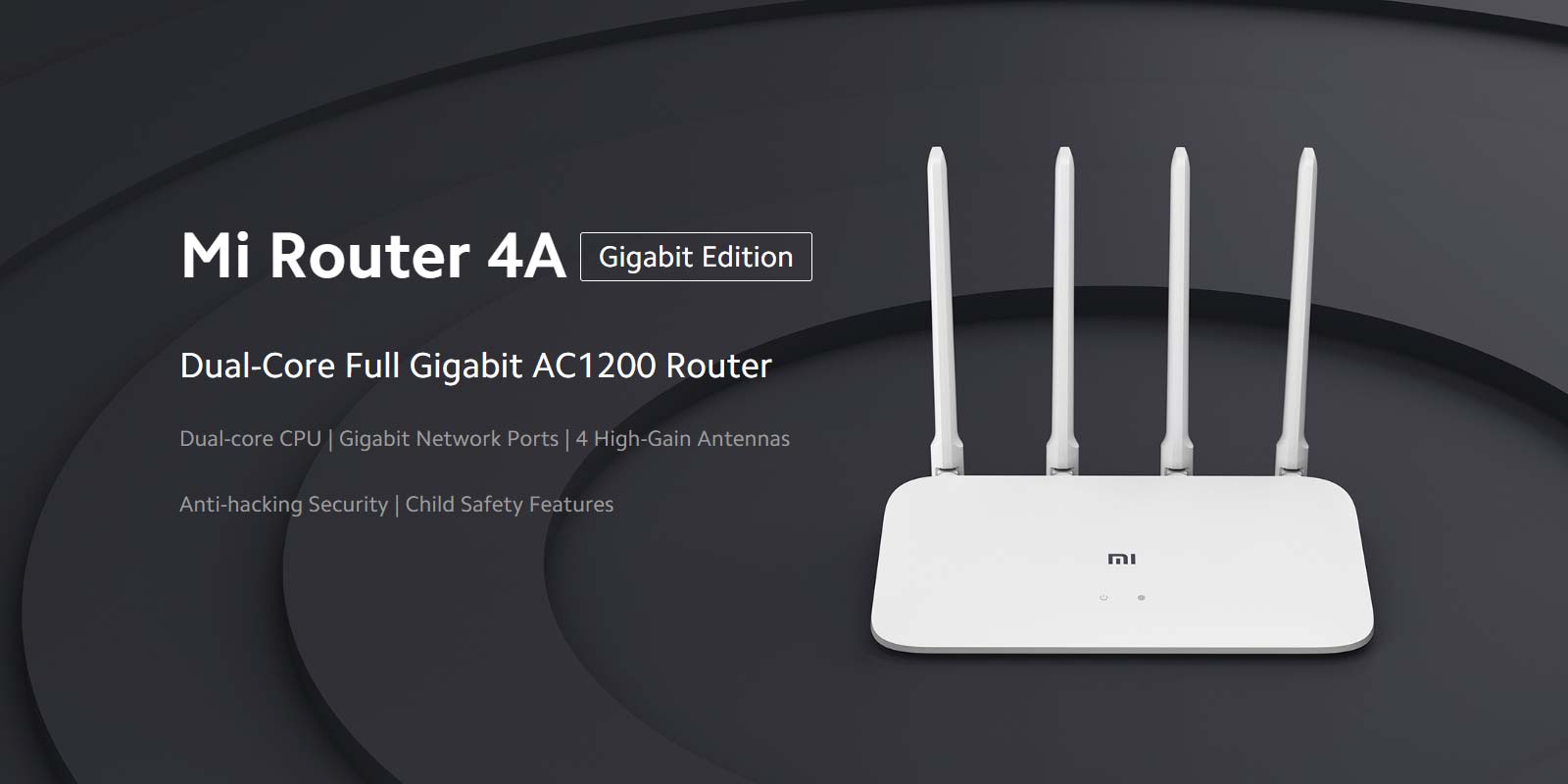 روتر بی سیم شیائومی مدل Xiaomi Mi Router 4A Gigabit