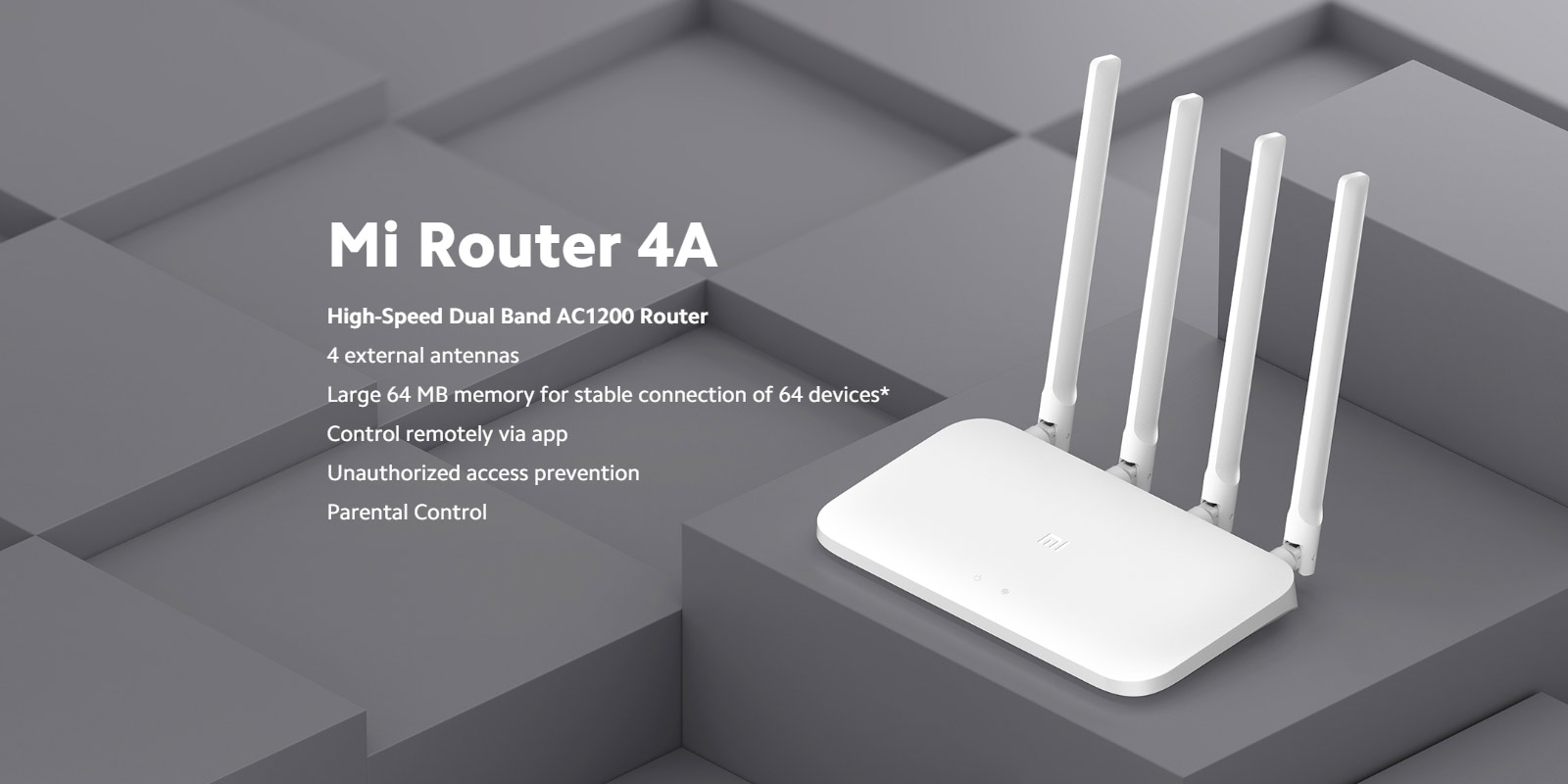 معرفی روتر شیائومی مدل Mi Router 4A