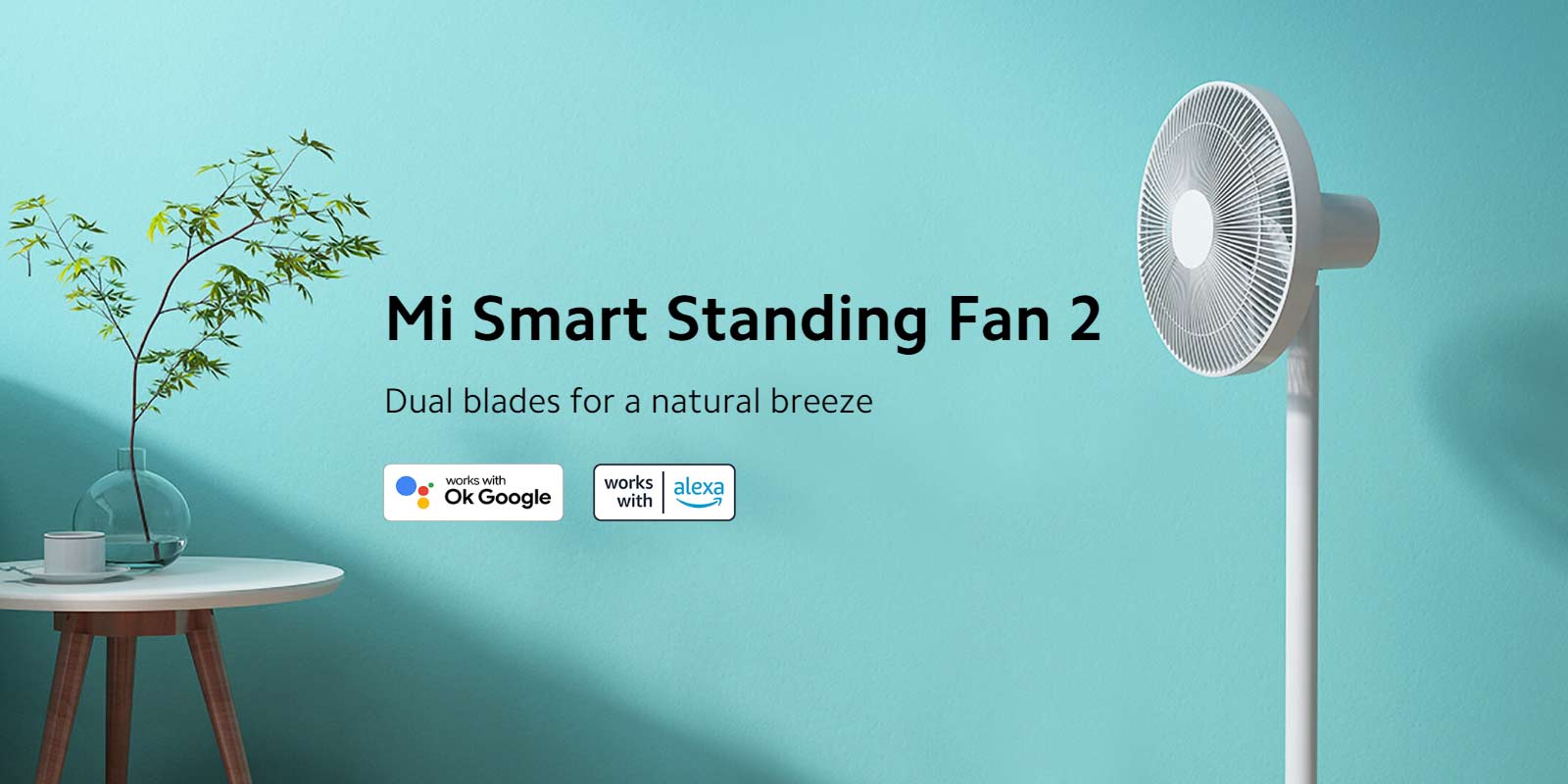 پنکه هوشمند شیائومی مدل Mi smart standing fan 2 lite