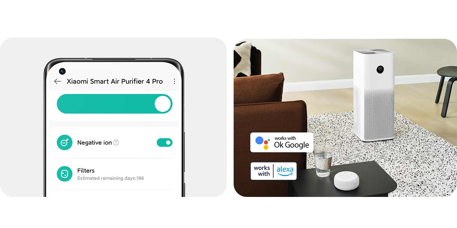 عملکرد Mi Air Purifier 4 Pro