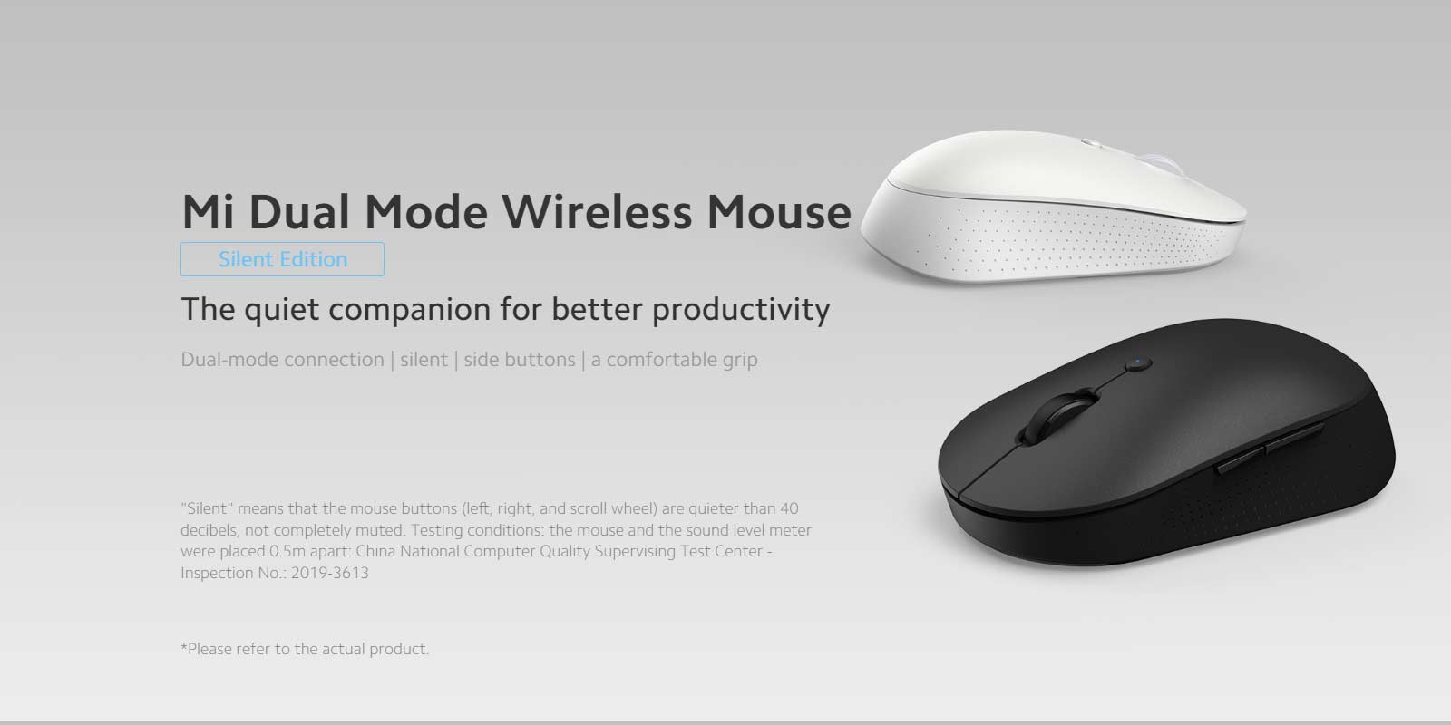 موس بی سیم شیائومی Mi Wireless Mouse Silent Edition MW02