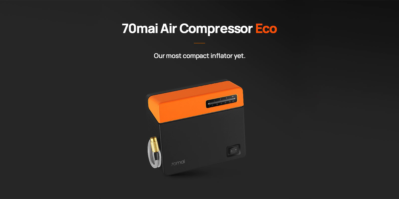 پمپ باد شیائومی مدل ۷۰mai Car Air Compressor Eco TP04