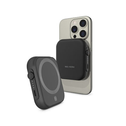 پاوربانک مگ سیف گرین لاین مدل Magsafe Trio 5000mAH