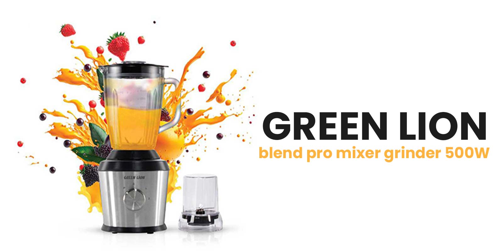 آسیاب و مخلوط کن green lion blend pro mixer grinder 500W