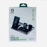 شارژر وایرلس گرین لاین مدل 4in1 Wireless Charging Station 3