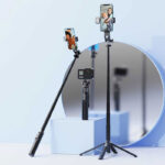 مونوپاد و سه پایه چراغ دار گرین لاین Click Stick 2 1