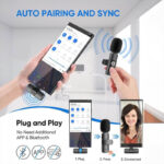 میکروفون بی سیم گرین لاین مدل ۳IN1 WIRELESS MICHROPHONE GREEN LION 1