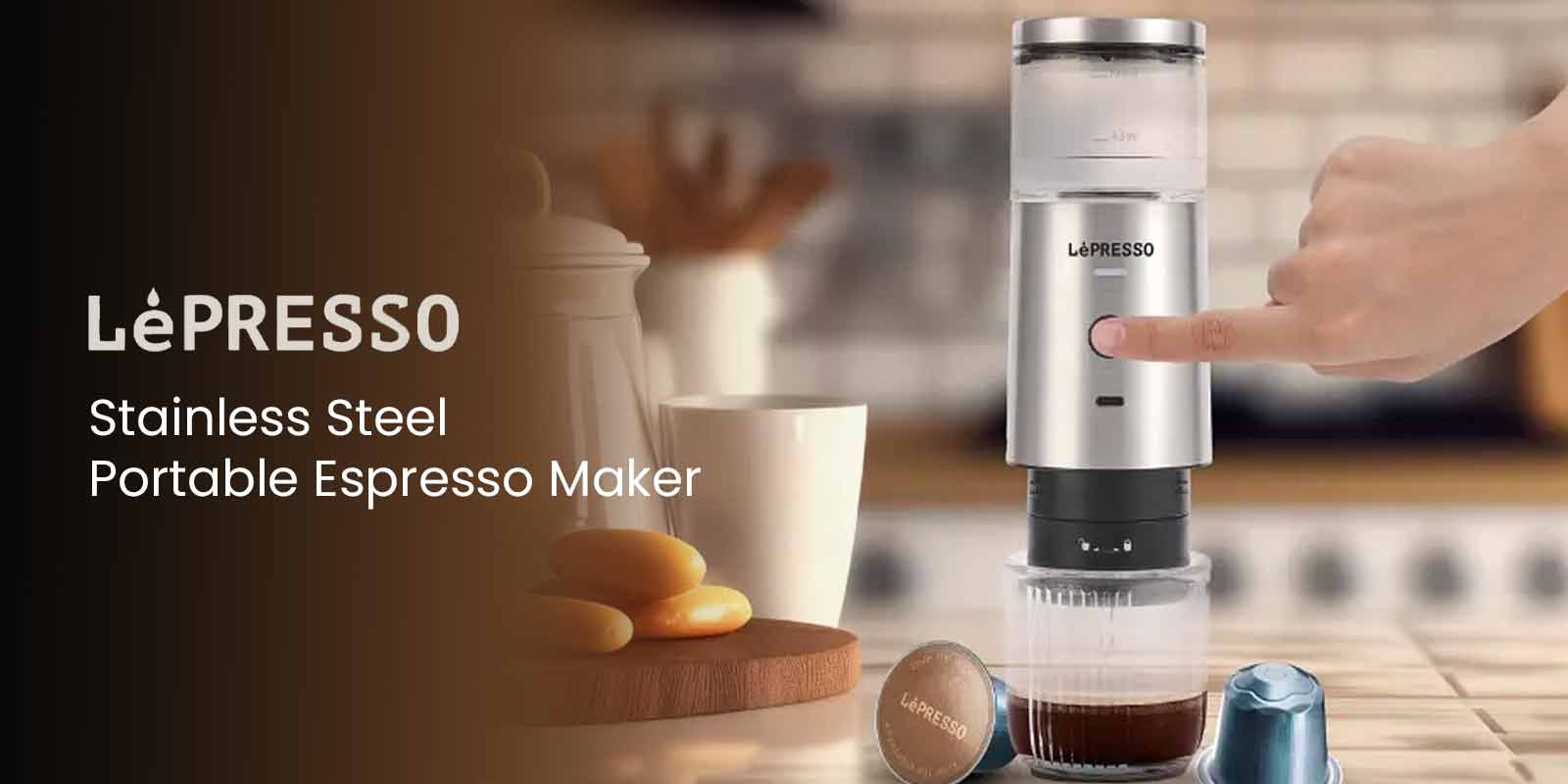 اسپرسو ساز پرتابل لپرسو lepresso portable espresso maker