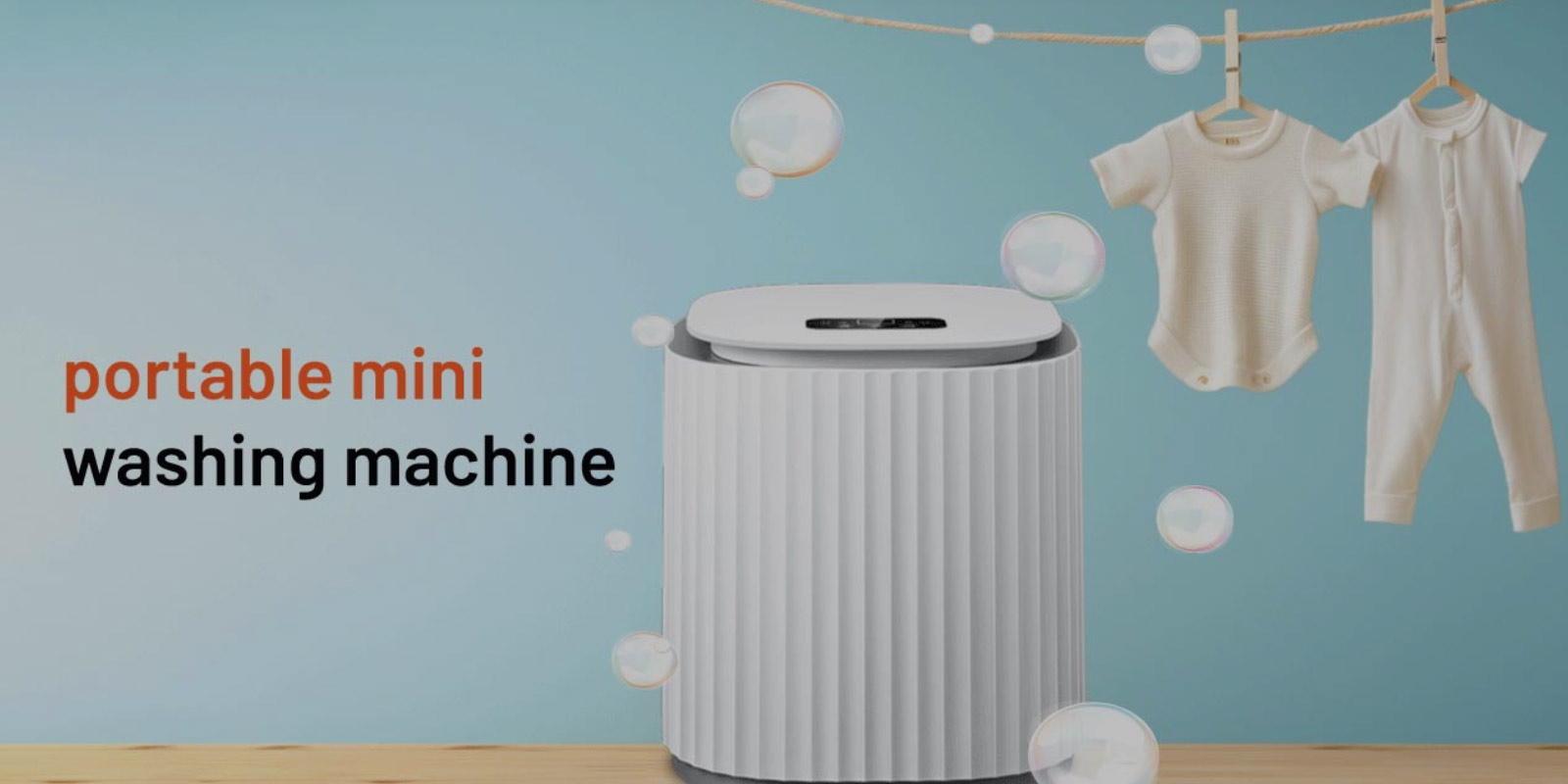 مینی لباسشویی پرتابل پرودو porodo mini washing machine 