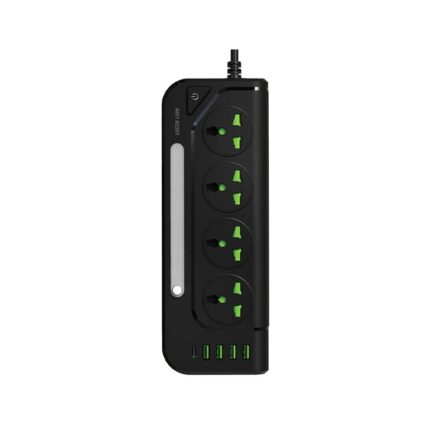 چند راهی برق و شارژر گرین لاین مدل power socket GS-100