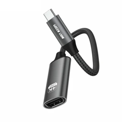 تبدیل تایپ سی به HDMI گرین لاین طول 20 سانتی متر
