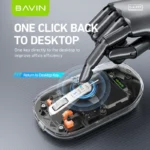 موس وایرلس گیمینگ سایلنت سه حالته باوین Bavin K9934