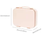 کیف لوازم آرایش با آینه چراغ دار گرین لاین Green Lion Fest Makeup Bag1
