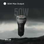 شارژر فندکی گرین لاین dual port 50W4