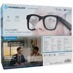 عینک هوشمند با دوربین پاورولوژی Powerology paganspo ai camera smart glasses3
