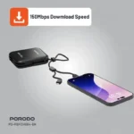 پاوربانک و مودم جیبی پرودو PBFCH064 4G LTE WiFi 6