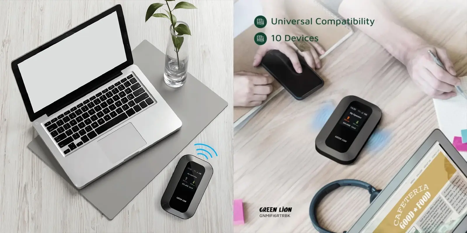 مودم همراه گرین لاین 4G LTE WiFi 6 مدل GL-M12