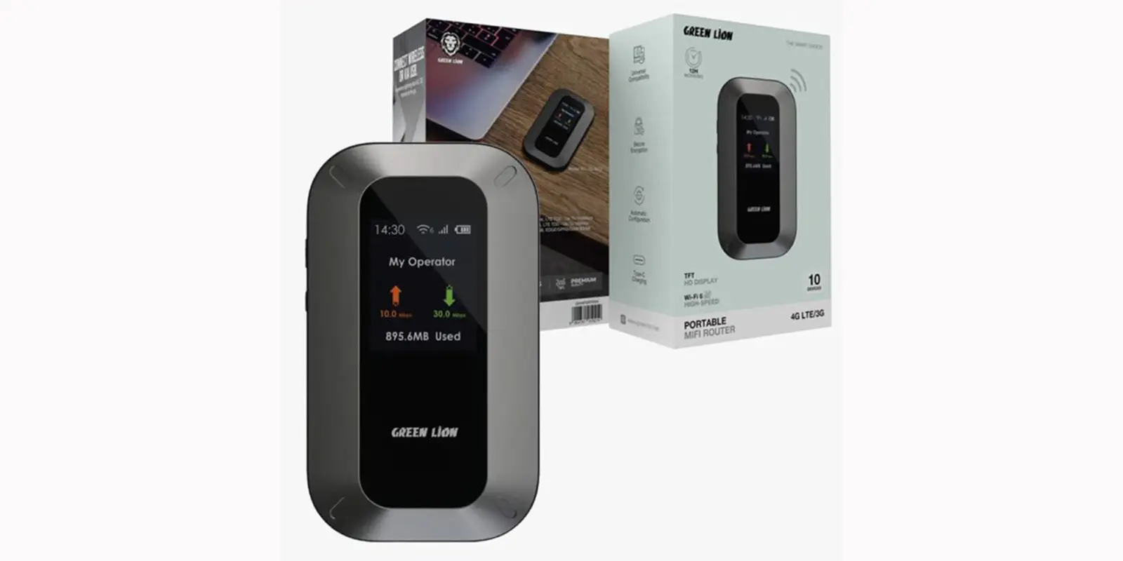 مودم همراه گرین لاین 4G LTE WiFi 6 مدل GL-M12